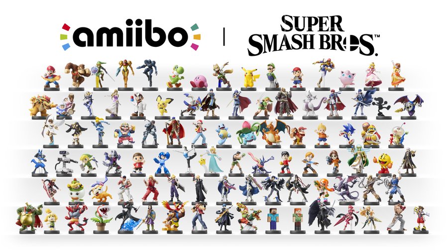 From Mario to Sora, all Super Smash Bros. Ultimate amiibo have officially been released