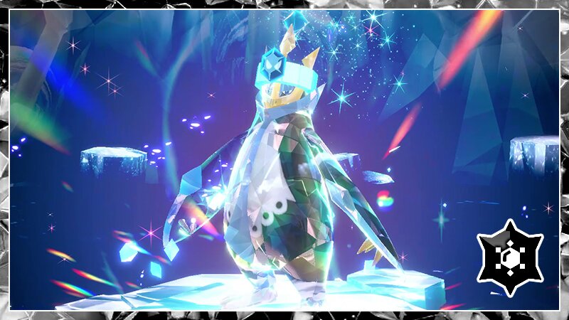 Ice–Tera Type Empoleon with the Mightiest Mark now appearing in Pokémon Scarlet and Violet 7-star Tera Raid Battles until February 11 at 23:59 UTC