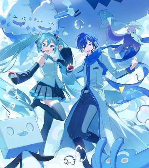 New Pokémon feat. Hatsune Miku Project Voltage artwork unveiled: “Anniversary” by heiwa