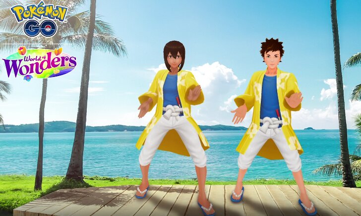 Pokémon GO players will be able to earn avatar items and a pose inspired by Hala during GO Battle League: World of Wonders