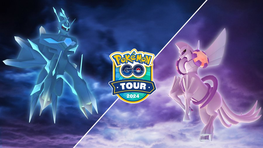 Pokémon GO Tour Sinnoh – Los Angeles now underway, Origin Forme Dialga and Origin Forme Palkia now available in Pokémon GO for the first time