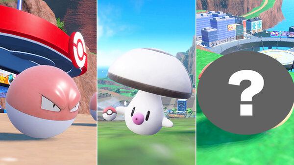 New Pokémon Scarlet and Violet Mass Outbreak event featuring Voltorb, Foongus, Shiny Voltorb, Shiny Foongus and a mystery Pokémon that also resembles a Poké Ball will run from February 23 to 27 in celebration of Pokémon Day 2024