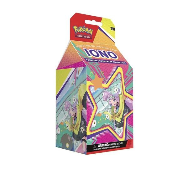 Full content details and release date revealed for the new Pokémon TCG: Iono Premium Tournament Collection