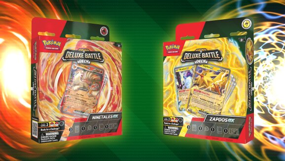 Full content details and release date revealed for the new Pokémon TCG: Ninetales ex Deluxe Battle Deck and Zapdos ex Deluxe Battle Deck