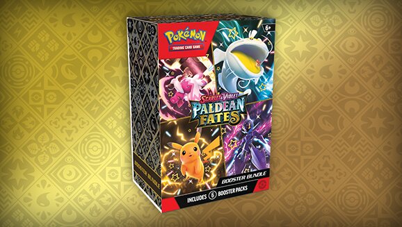 Full content details and release date revealed for the new Pokémon TCG: Scarlet & Violet—Paldean Fates Booster Bundle