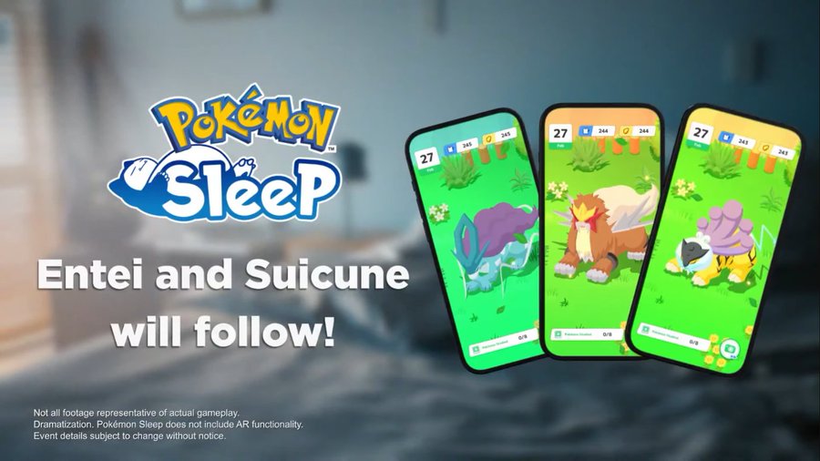 Pokémon Day video: Raikou, Entei and Suicune are coming to Pokémon Sleep