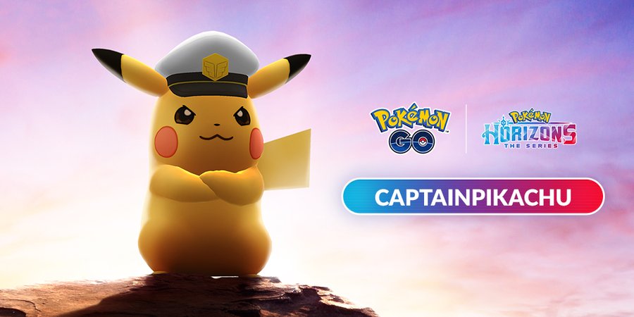 You can now enter the code CAPTAINPIKACHU on the Pokémon GO website to activate Captain Pikachu’s Bonus Timed Research and encounter Pikachu wearing Cap’s hat until March 13 at 11:59 p.m. local time