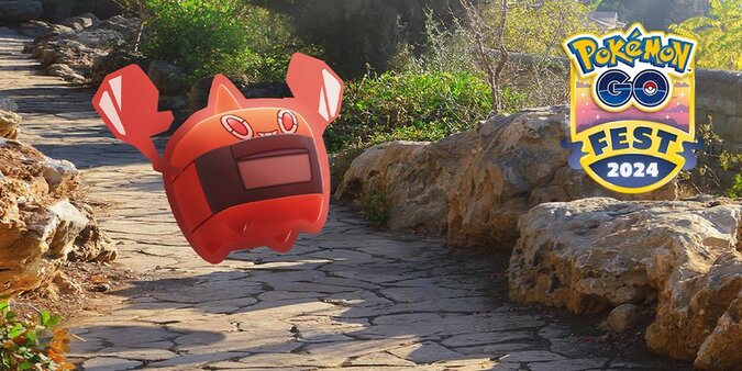 Pokémon GO Fest 2024 attendees in Sendai, Madrid and New York will have a special encounter with Heat Rotom through GO Snapshot
