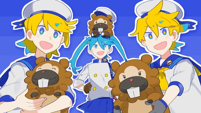 Video: Watch the short version of the 10th official Pokémon feat. Hatsune Miku Project Voltage song and music video – “Go! Bidoof Group” by Wonderful☆Opportunity