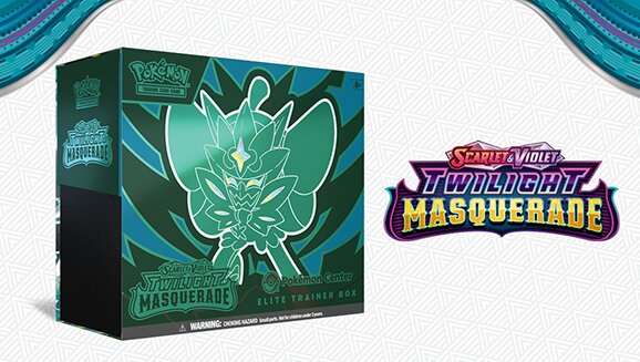 Full content details and release date revealed for the new Pokémon TCG: Scarlet & Violet—Twilight Masquerade Pokémon Center Elite Trainer Box