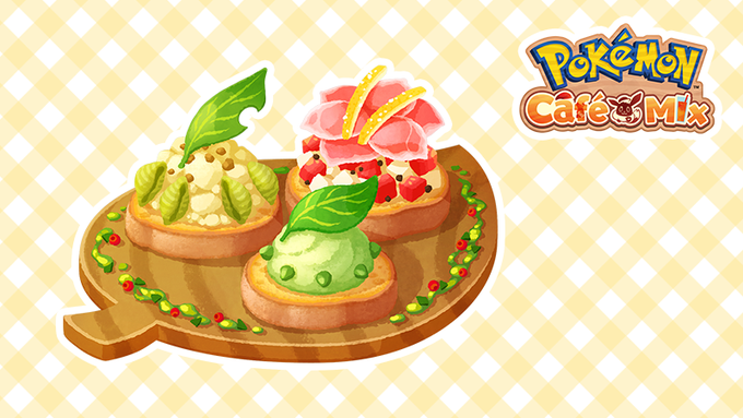 Chikorita will be available in Pokémon Café ReMix via deliveries starting tomorrow, May 1
