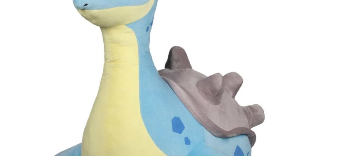 New Jumbo Lapras Poké Plush now available to preorder at the official Pokémon Center for $300