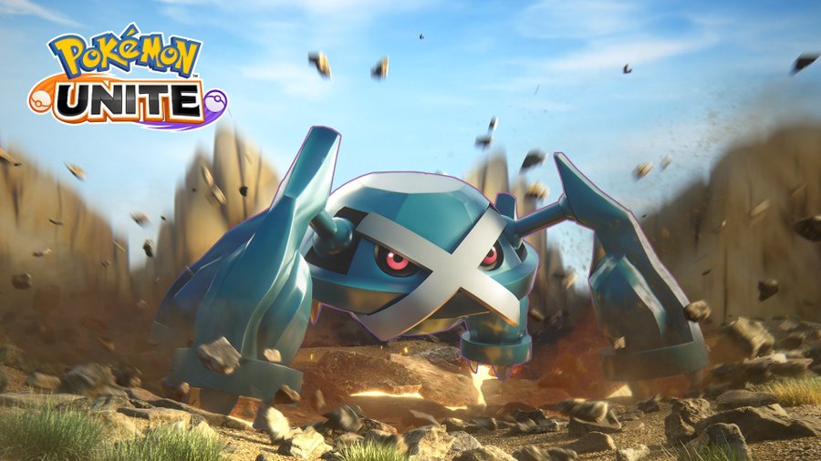 New Darkness Style Holowear for Metagross now available in Pokémon UNITE