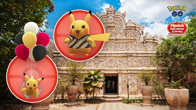 New Pokémon GO Pikachu’s Indonesia Journey event will take place in Yogyakarta on August 24 and 25