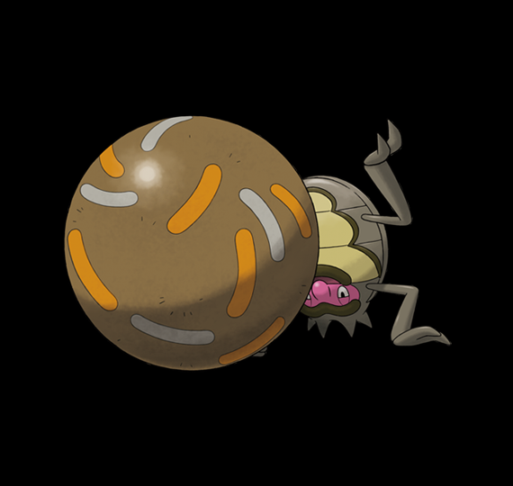 Rellor from Pokémon Scarlet and Violet everyone a good week