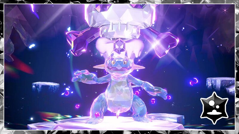 Poison–Tera Type Swampert with the Mightiest Mark now appearing at 7-star Tera Raid Battles in Pokémon Scarlet and Violet until June 2 at 23:59 UTC