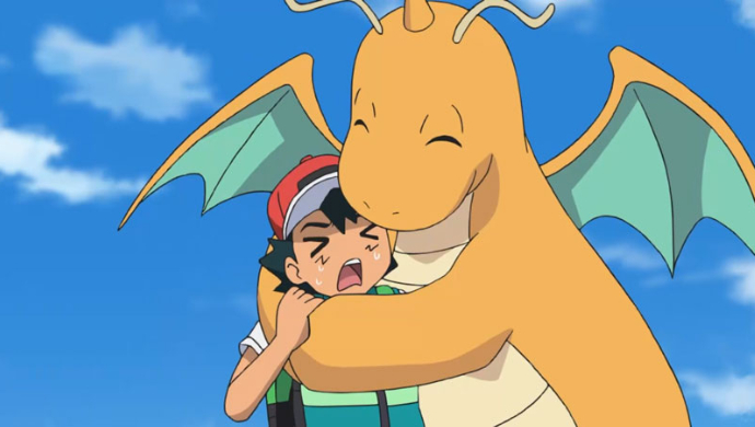 The Pokémon Company reveals a scientific ranking of Ash’s Dragonite’s best hugs from Pokémon the Series to celebrate the Year of the Dragon