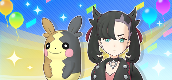 Monthly Poké Fair Scout featuring Marnie & Morpeko as a sync pair now underway in Pokémon Masters EX until June 30, full event details revealed