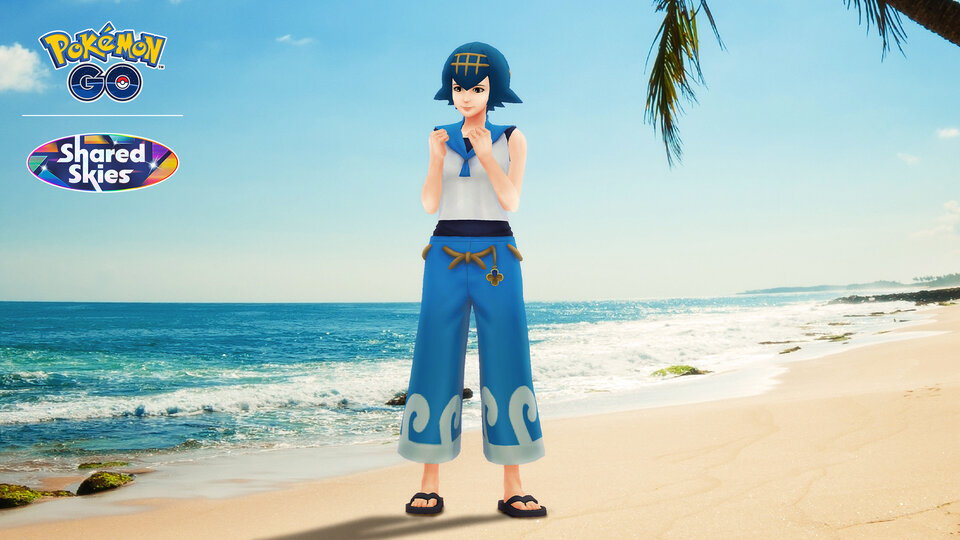 Avatar items inspired by Lana, the Trial Captain of Akala Island’s Brooklet Hill, now available as rewards in the new GO Battle League: Shared Skies Season in Pokémon GO