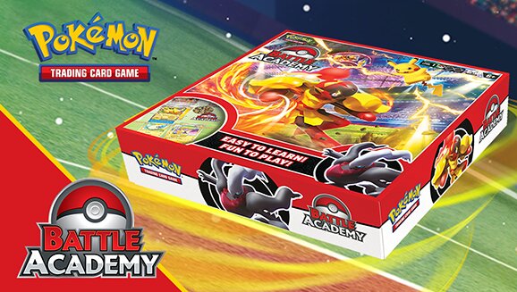 New 2024 version of Pokémon Trading Card Game Battle Academy available now at the Pokémon Center and where Pokémon TCG products are sold