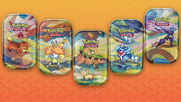 Full content details and release date revealed for the new Pokémon TCG: Vibrant Paldea Mini Tins