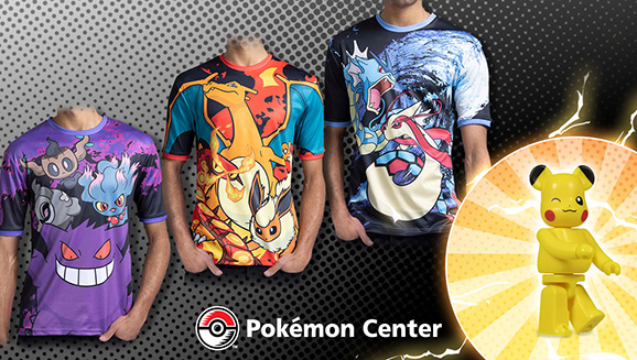 From the Team Rocket HQ Collection to dynamic jerseys from the Pokémon Center × OMOCAT collaboration, there’s something for every Pokémon fan at the official Pokémon Center