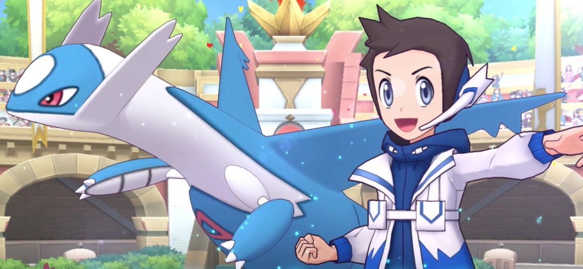 New Double Feature Poké Fair Scout featuring Sygna Suit Steven & Deoxys and Sygna Suit Brendan & Latios now available in Pokémon Masters EX, full event details revealed