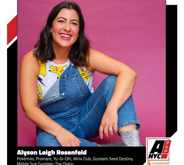 Meet Alyson Leigh Rosenfeld, the voice of Nurse Joy at Anime NYC