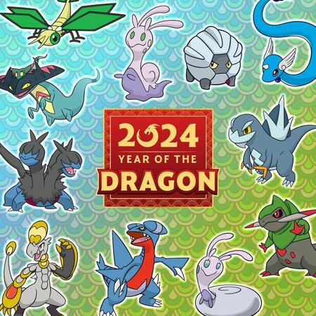 The Pokémon Company shares facts and trivia on Dragon-type Pokémon to celebrate the Year of the Dragon