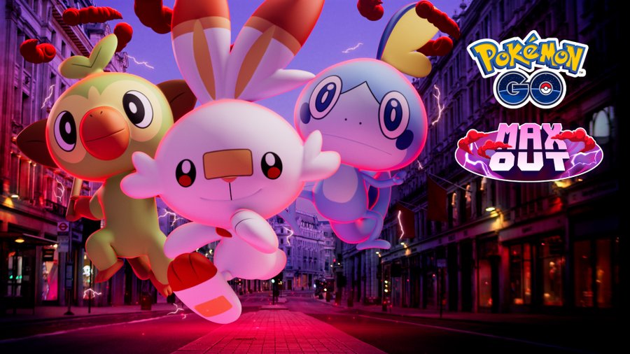 Latest Pokémon GO Season of Max Out now running until December 3 at 10 a.m. local time and marks the in-game debuts of Grookey, Scorbunny and Sobble, their evolutions, Dynamax Pokémon and much more