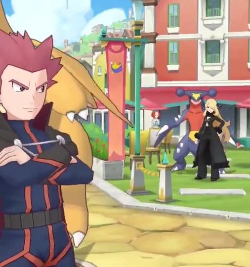 You can now invite Lance to the Trainer Lodge in Pokémon Masters EX