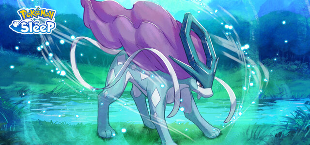 Suicune Research event now underway in Pokémon Sleep until September 16, Suicune now available in the game for the first time