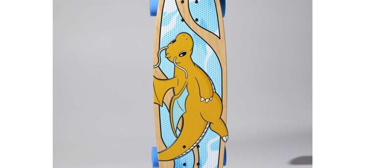 New Bear Walker skateboards featuring Dragonite, Tyranitar, Garchomp and Dragapult now available at the official Pokémon Center