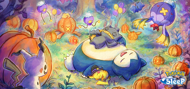 Full details revealed for the Pokémon Sleep Halloween 2024 Double Candy Research event, which runs from October 28 to November 4 featuring increased appearances of Ghost-type Pokémon, in-game rewards, special bonuses and more