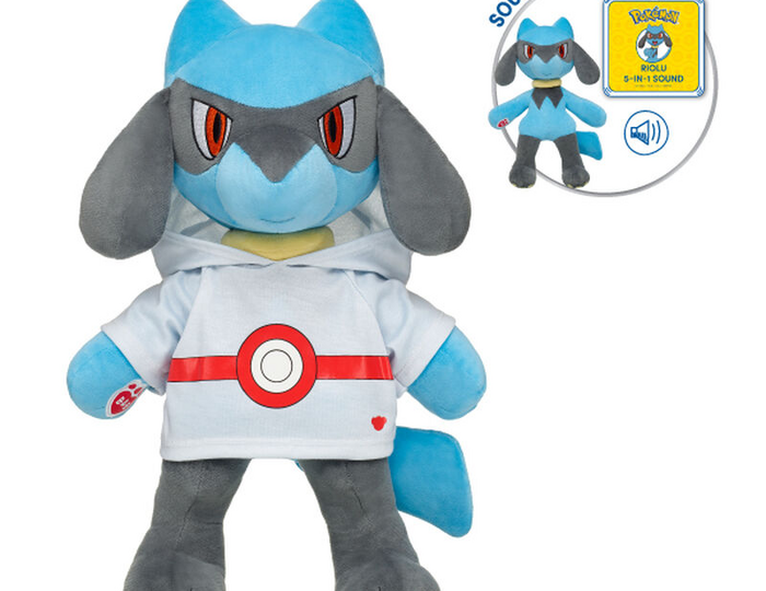 Build-A-Bear - Pokémon Riolu Plush Bundle