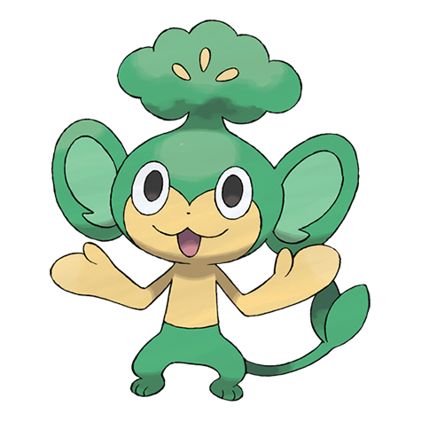 Pansage now available in Pokémon Café ReMix via new menu development stage