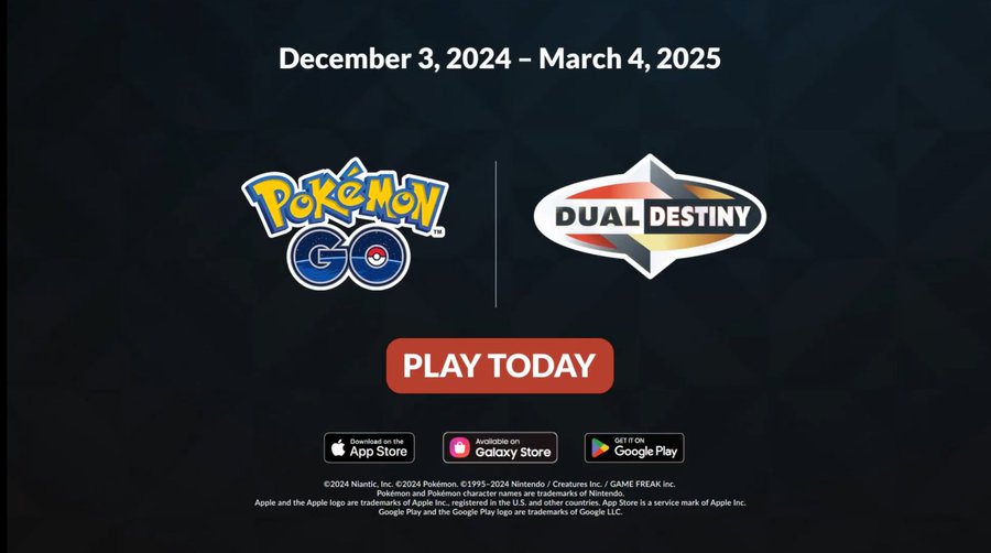 Full details revealed for the new Pokémon GO Dual Destiny season, which features Pokémon GO Tour: Unova, new Special Research, Pokémon debuts, Shadow Pokémon debuts, Max Pokémon debuts and more