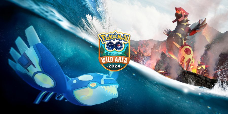 Primal Kyogre and Primal Groudon will be available in Pokémon GO Primal Raids during GO Wild Area: Global on November 23 and 24