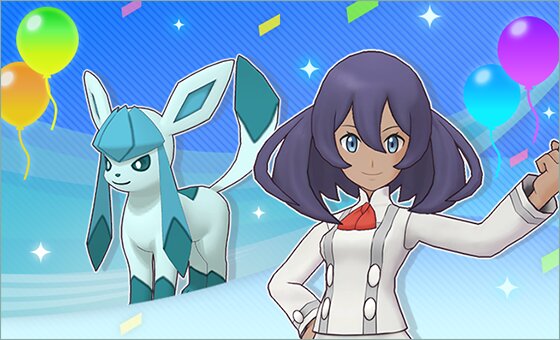 Sina Poké Fair Scout featuring Sina & Glaceon as a new sync pair now underway in Pokémon Masters EX, full event details revealed