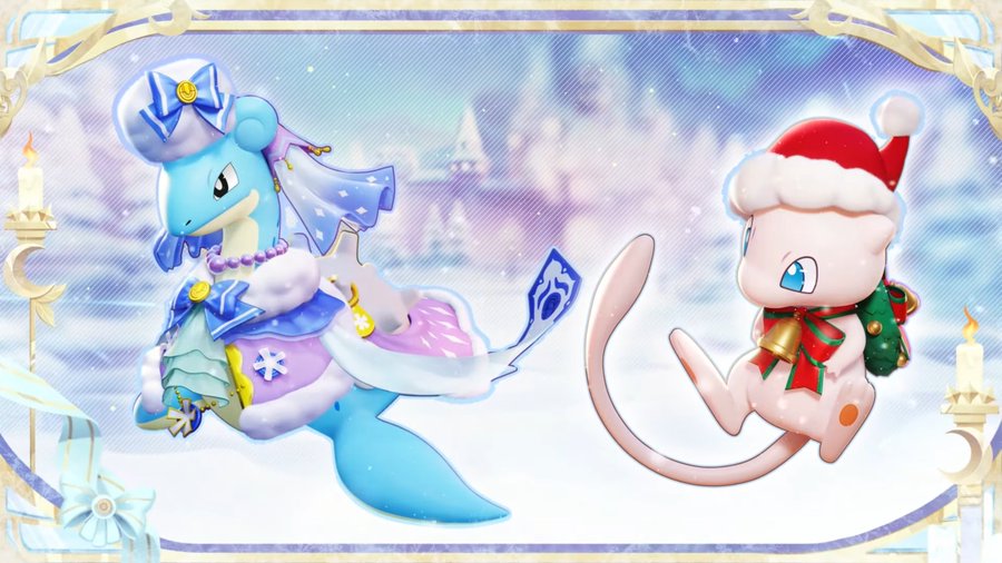Next Battle Pass starts December 5 in Pokémon UNITE featuring Warm Style Lapras and Holiday Style Mew as new Holowear and more