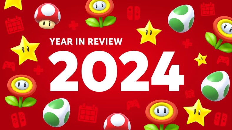 The official Nintendo Switch 2024 Year in Review is here, you can now see your personalized statistics, discover your most-played genre in 2024, your combined playtime across the year, your busiest gaming month and more