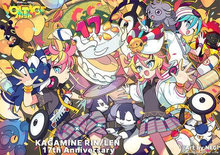 New Pokémon feat. Hatsune Miku Project Voltage artwork unveiled: “Anniversary” by NEGI