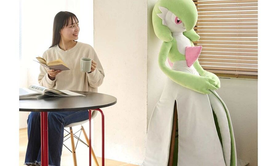 Jumbo Gardevoir plush that’s more than five feet tall now available to pre-order from the official Pokémon Center for $449.99