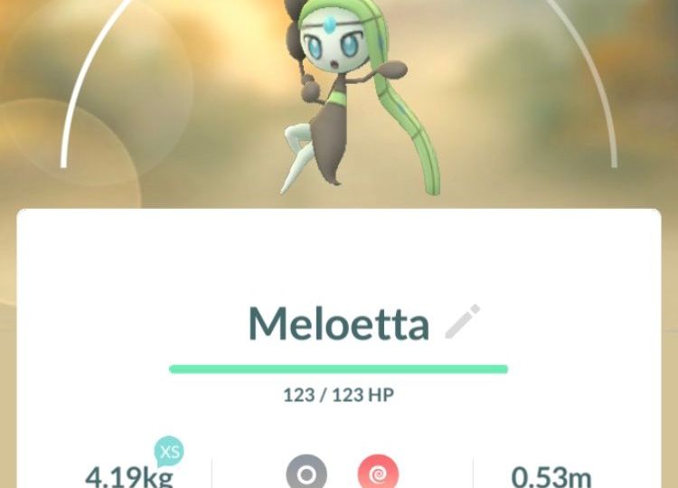 Niantic confirms the Pokémon GO issue where Meloetta Masterwork Research “A Dazzling Aria” was unable to be gifted has now been resolved
