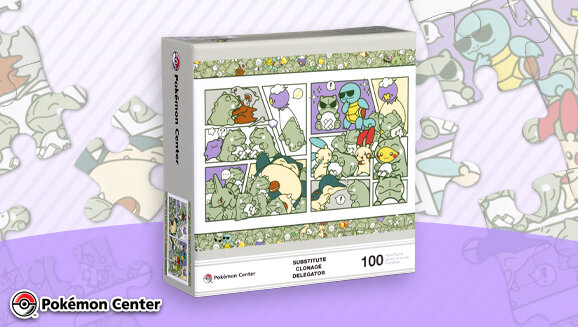 New puzzles featuring Pikachu, Piplup and more are now available at the official Pokémon Center