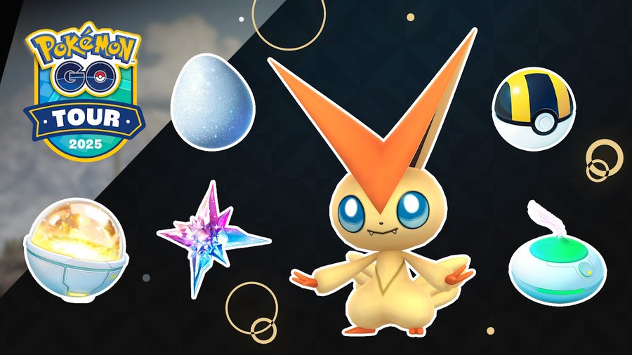 New Tour Pass and Tour Pass Deluxe now available in Pokémon GO, the Tour Pass is free but all players who upgrade to the Tour Pass Deluxe will earn an encounter with Victini and the chance to collect a brand-new item called Lucky Trinket