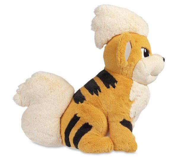 New Furry Friends Plush for Fidough, Growlithe, Lillipup, Rockruff and Yamper are available now from the official Pokémon Center