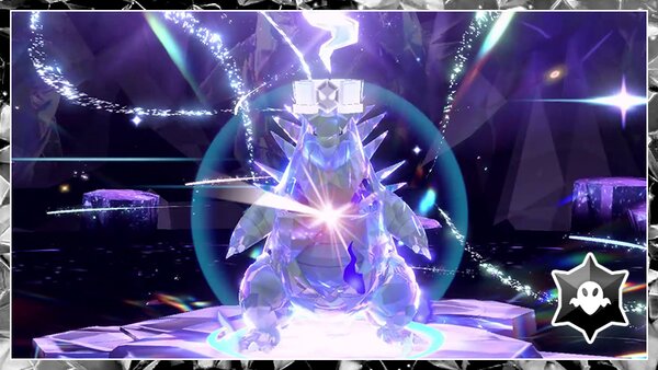 Ghost–Tera Type Tyranitar with the Mightiest Mark will be available in Pokémon Scarlet and Violet black crystal Tera Raid Battles starting tomorrow, March 27, at 5 p.m. PDT, full event details revealed