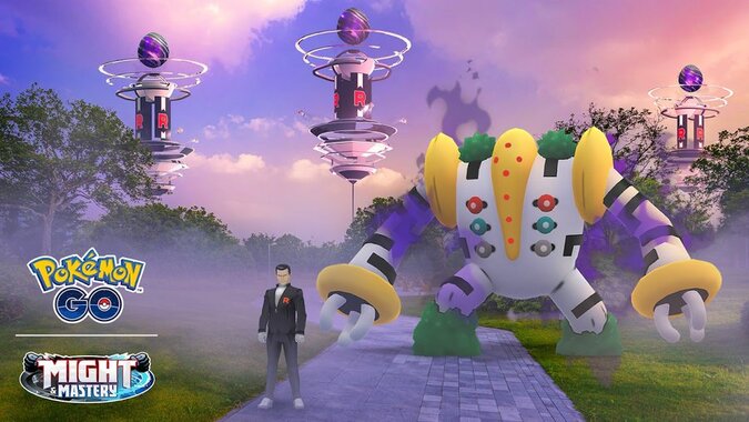 Full details revealed for the Pokémon GO Regigigas Shadow Raid Day event, which will run on May 17 from 2 p.m. to 5 p.m. local time featuring Shadow Regigigas