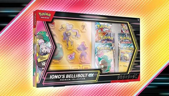 Full content details revealed for the new Pokémon TCG: Iono’s Bellibolt ex Premium Collection, which is now available at the Pokémon Center and where Pokémon TCG products are sold